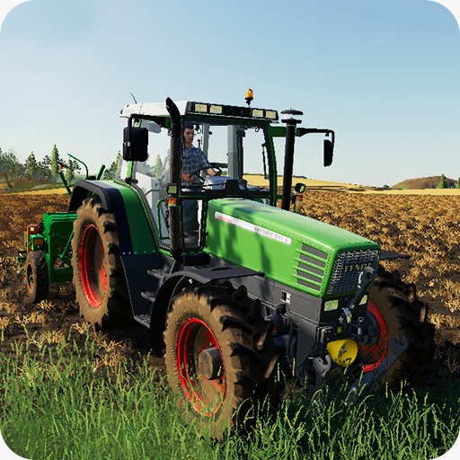 Real Farming Simulator 3D Game logo