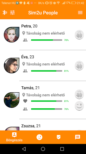 Sim2u People Screen 3