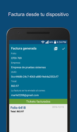Kiosco Facturación Screen 3