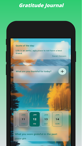 Gratitude Journal Screen 2