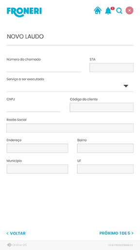 Laudo Técnico Froneri Screen 3