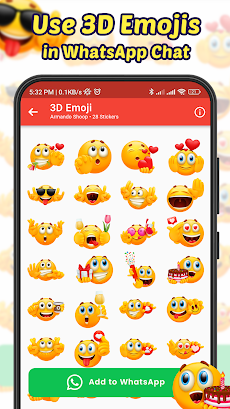 Emoji Stickers - WAStickerのおすすめ画像5