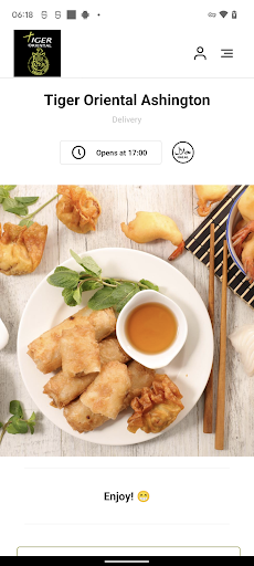 Android application Tiger Oriental Ashington screenshort