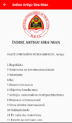 Konstituisaun RDTL Screen 2