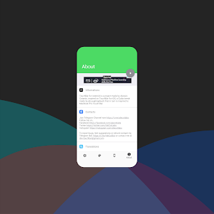 TouchBar for Android Screenshot