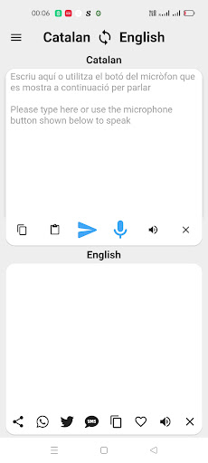 Android application Catalan To English Translator screenshort