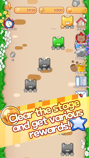Android application Bear Baker Tap Tap screenshort