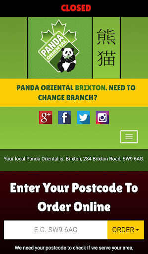 Android application Panda Oriental screenshort