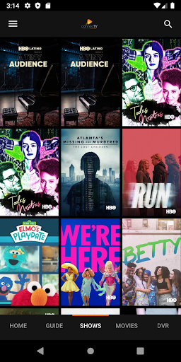 Screenshot of ConnecTV powered by LUS Fiber.