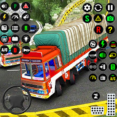 Indian Truck Cargo Driver Game icon