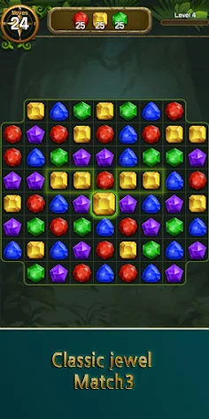 Jewel & Gem Crush-Match Master - Screenshot 1