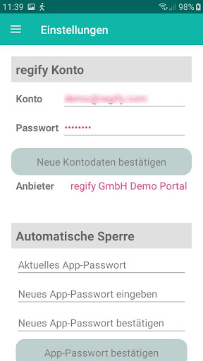 regipay Screen 2