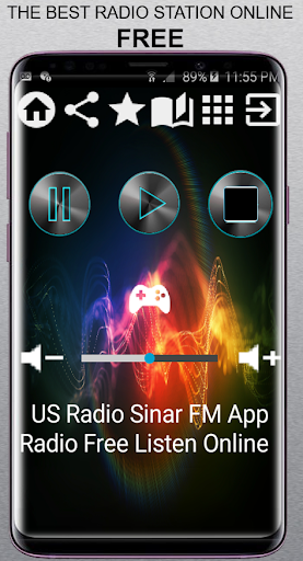 Android application US Radio Sinar FM App Radio screenshort