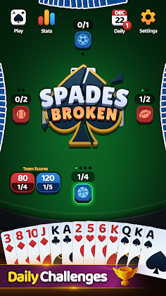 Spades Origins: Card Game - Screenshot 2