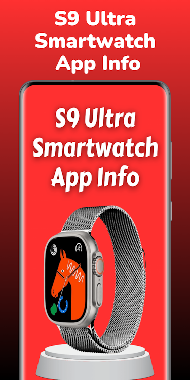 S9 Ultra Smartwatch App Info - 1 - (Android)