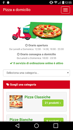 Pizza a domicilio Pistoia
