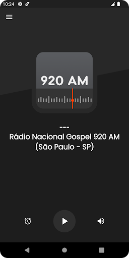 Android application Rádio Nacional Gospel AM 920 screenshort