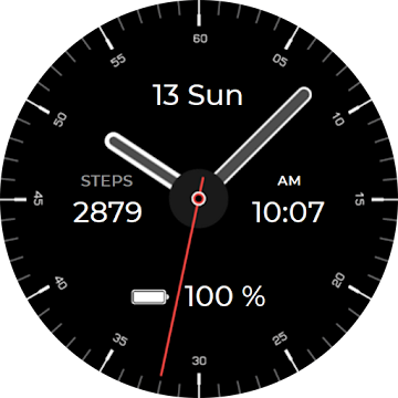 Captura 1 Regarder Minimal 68 Watch Face android