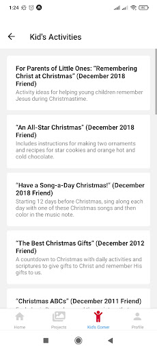Light the World App Screenshot
