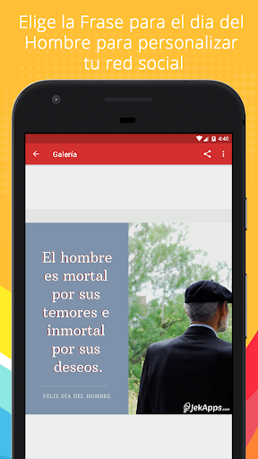 Frases por el dia del Hombre Screenshot 4 - AppWisp.com