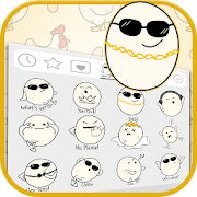 Cool Egg Emoji Stickers