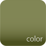 olive green color wallpaper icon