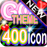 Rainbow Zebra for GO Launcher icon