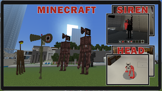 Scary Siren Head Mod For MCPE – Apps no Google Play