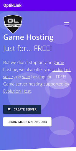 Android application OptikLink | Hosting screenshort