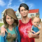 Happy Daddy Simulator Virtual Reality Family Games icon