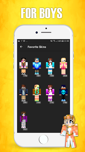Skins for Minecraft PE Screen 3
