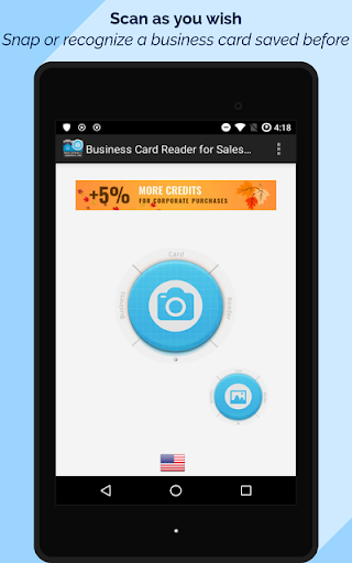 Business Card Reader for Sales Screen 3
