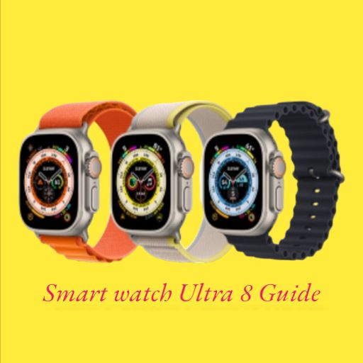 Smart watch Ultra 8 Guide logo