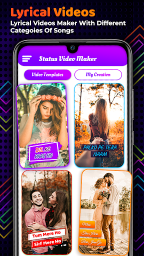 Android application Video Status Maker : Statusify screenshort