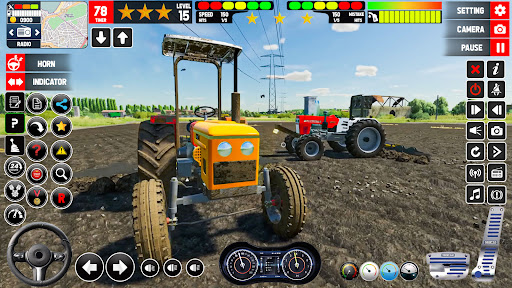 Offline Tractor Farming Game screenshot 14