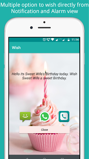 Birthday Reminder Screen 3