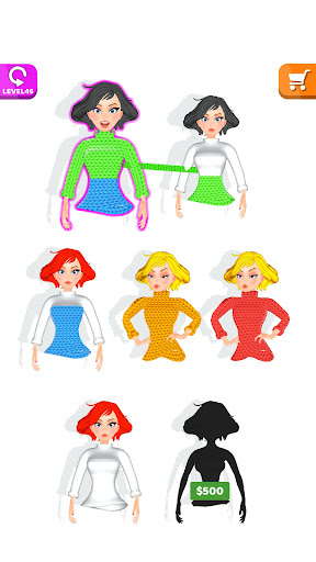 Strip Knit Sorting Puzzle