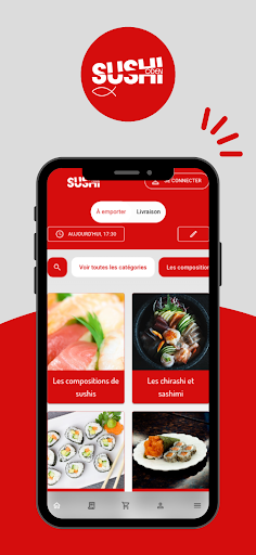 Android application Sushi Oden screenshort