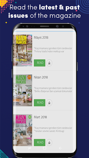 Android application Maison Française Dergisi screenshort