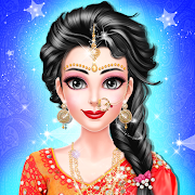Indian bride spa makeover app icon