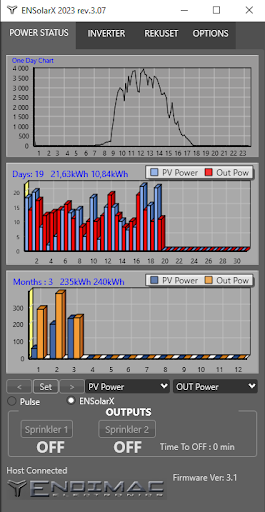 Android application ENSolarX screenshort