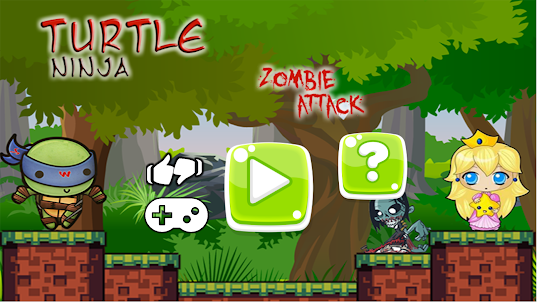 Turtle Ninja: Zombie Attack