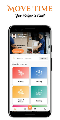 Android application Move Time screenshort