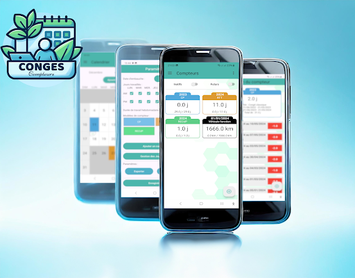 Android application Mon Suivi Congés screenshort