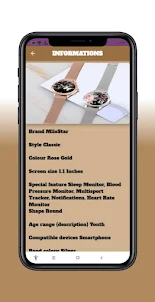 smartwatch lw07 Guide