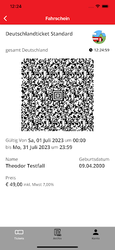 Android application Regionalbus screenshort