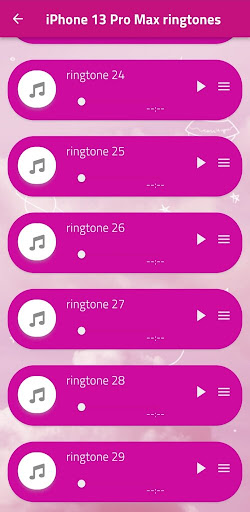 iPhone 13 Pro Max ringtones