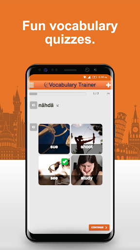 Android application Learn Finnish Words screenshort