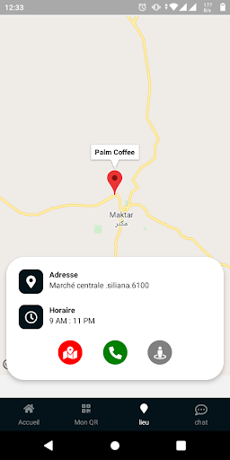 Palm Coffee Screen 3