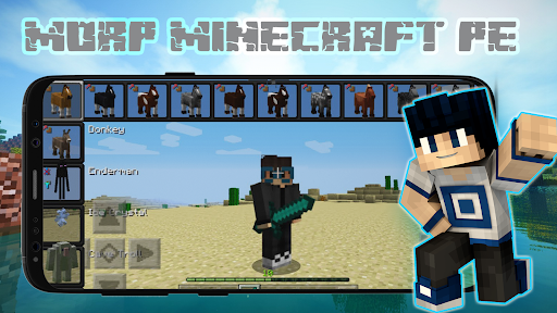 Morph Mod for Minecraft Skin screenshot